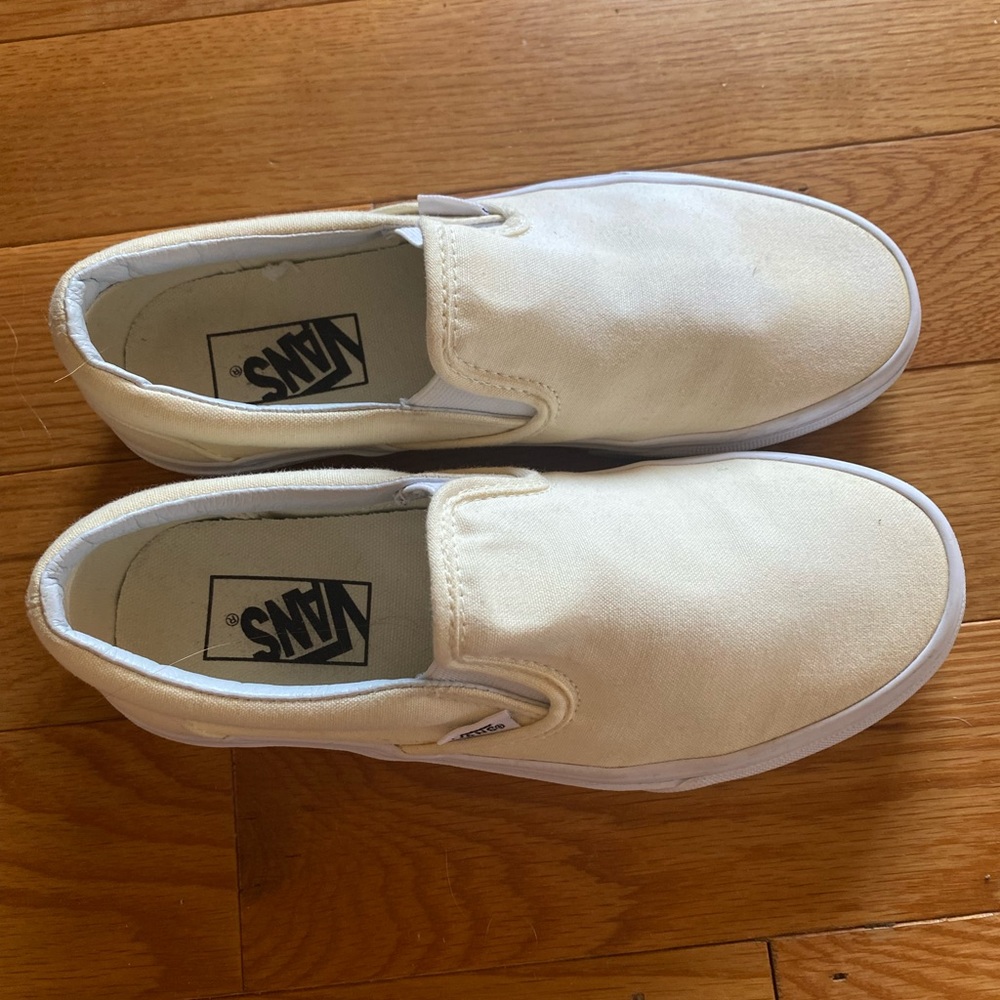 Pastel Yellow Vans